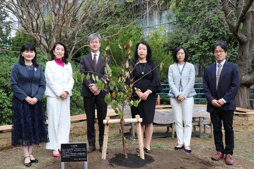 シドモア桜記念植樹式を挙行しました